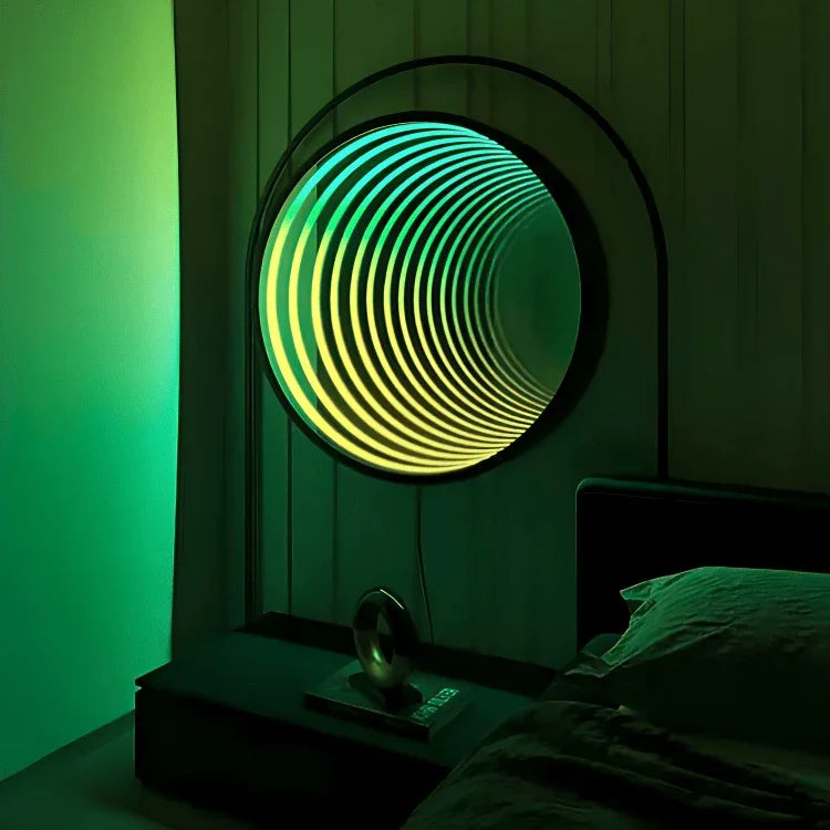 PLATINARTZ® Neon Infinity Mirror