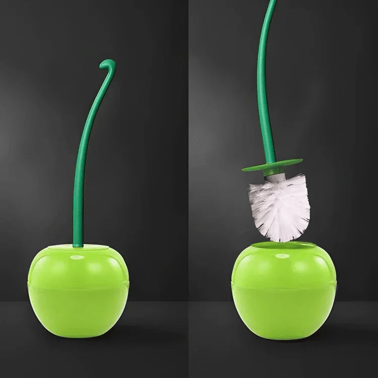PLATINARTZ® CherryBliss Toilet Brush Set