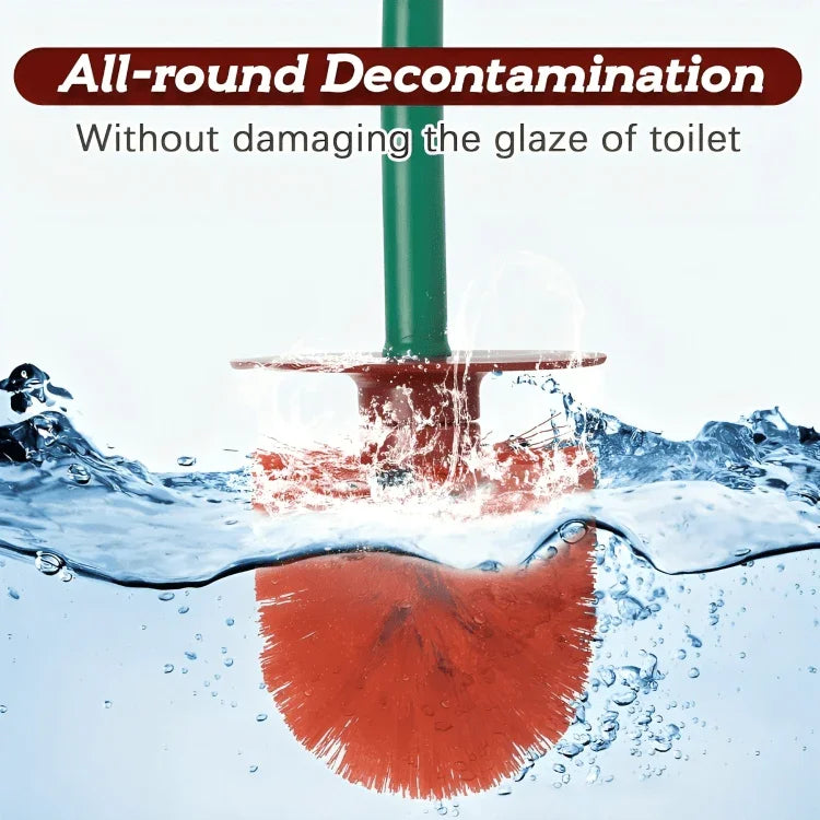 PLATINARTZ® CherryBliss Toilet Brush Set