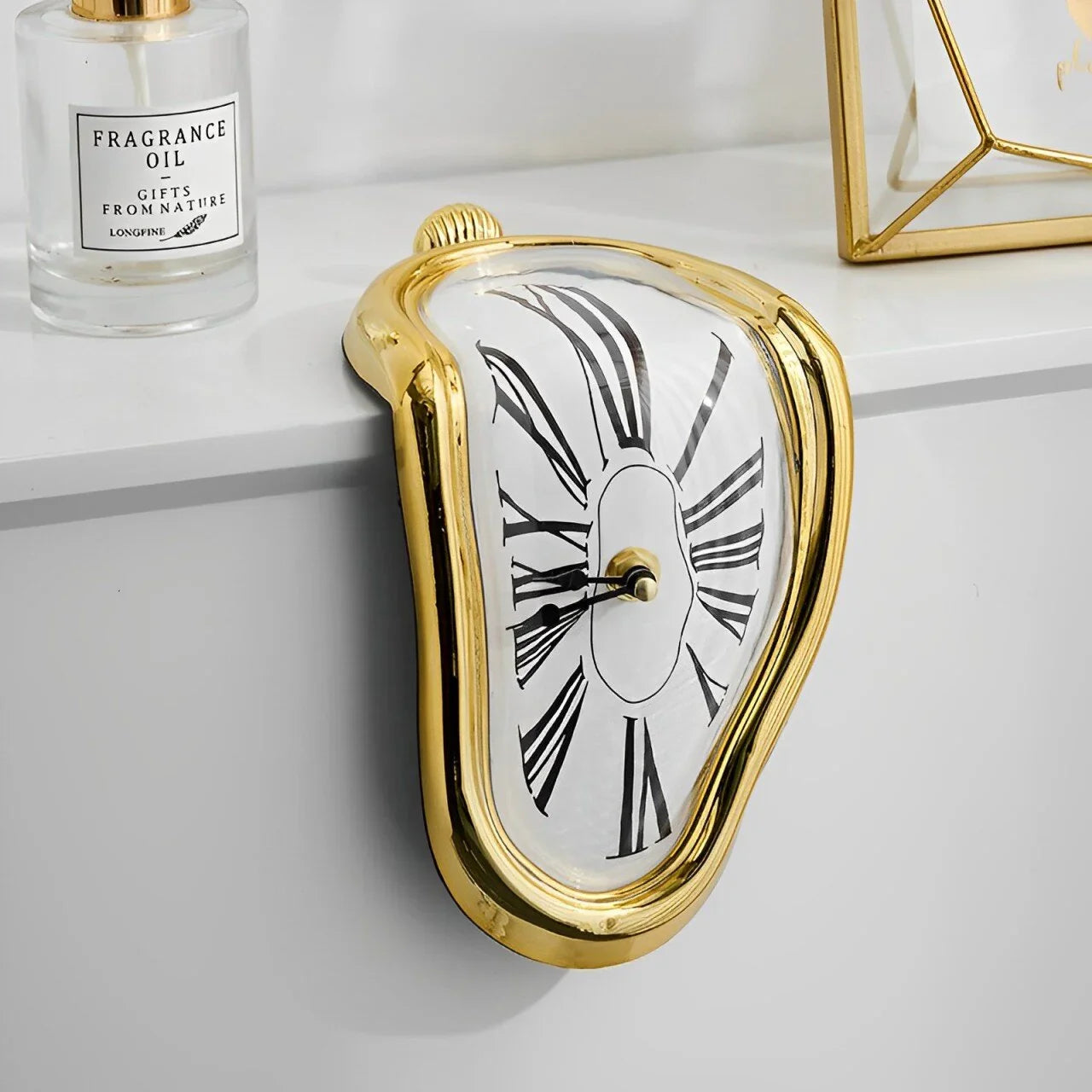 PLATINARTZ® DreamScape Melting Clock
