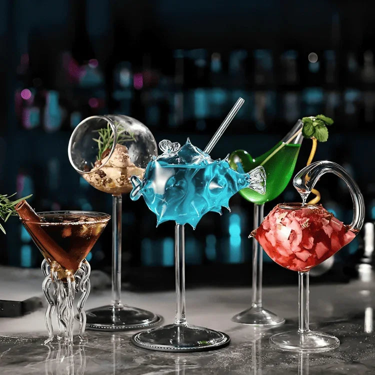 PLATINARTZ® Nautica Artisanal Cocktail Glass