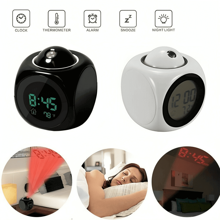 PLTNRTZ® RadiantView Projection Clock