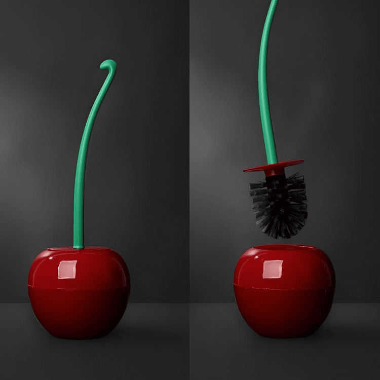 PLTNRTZ® CherryBliss Toilet Brush Set