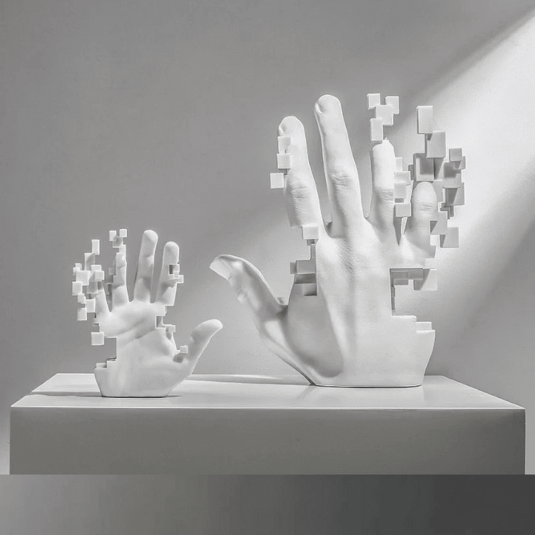 PLTNRTZ® Minimalist Hand Sculpture