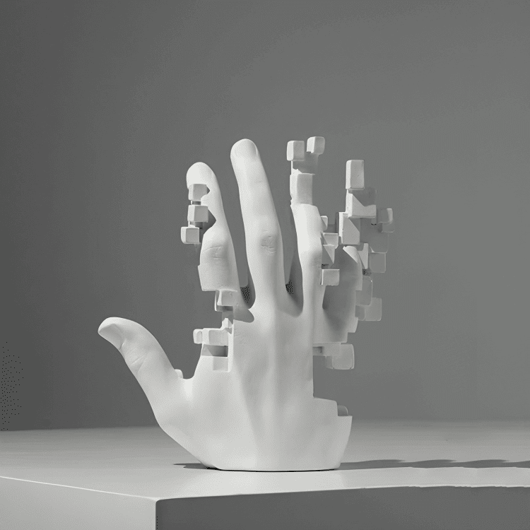 PLTNRTZ® Minimalist Hand Sculpture