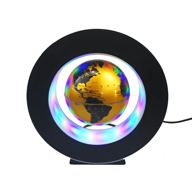 Gold Magnetic Floating Globe Lamp - FtA® Art and Innovation