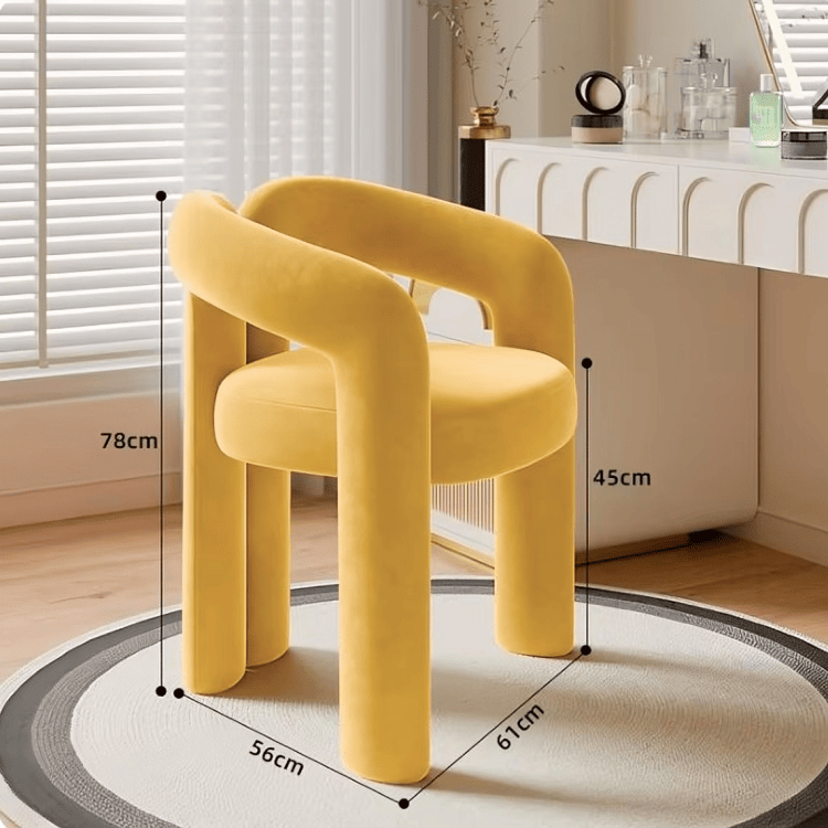 PLTNRTZ® Eleganza Vanity Chair