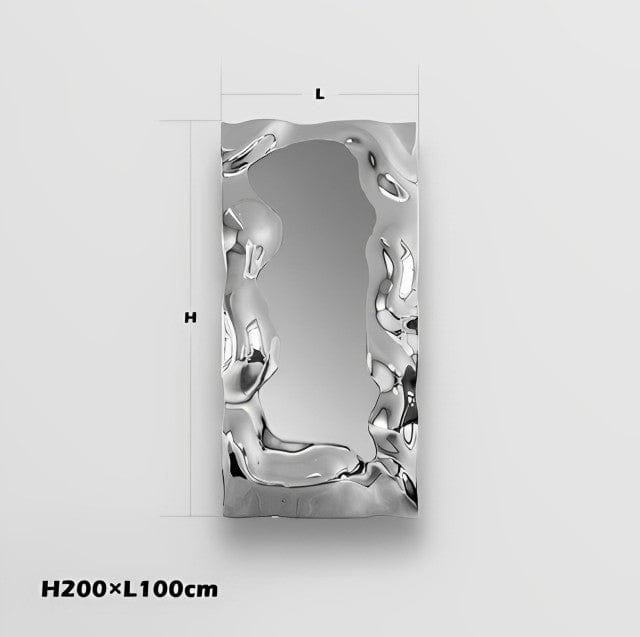 Premium FtA® Stainless Steel Melting Mirror - Heat-resistant and Corrosion-resistant Industrial-Grade Mirror